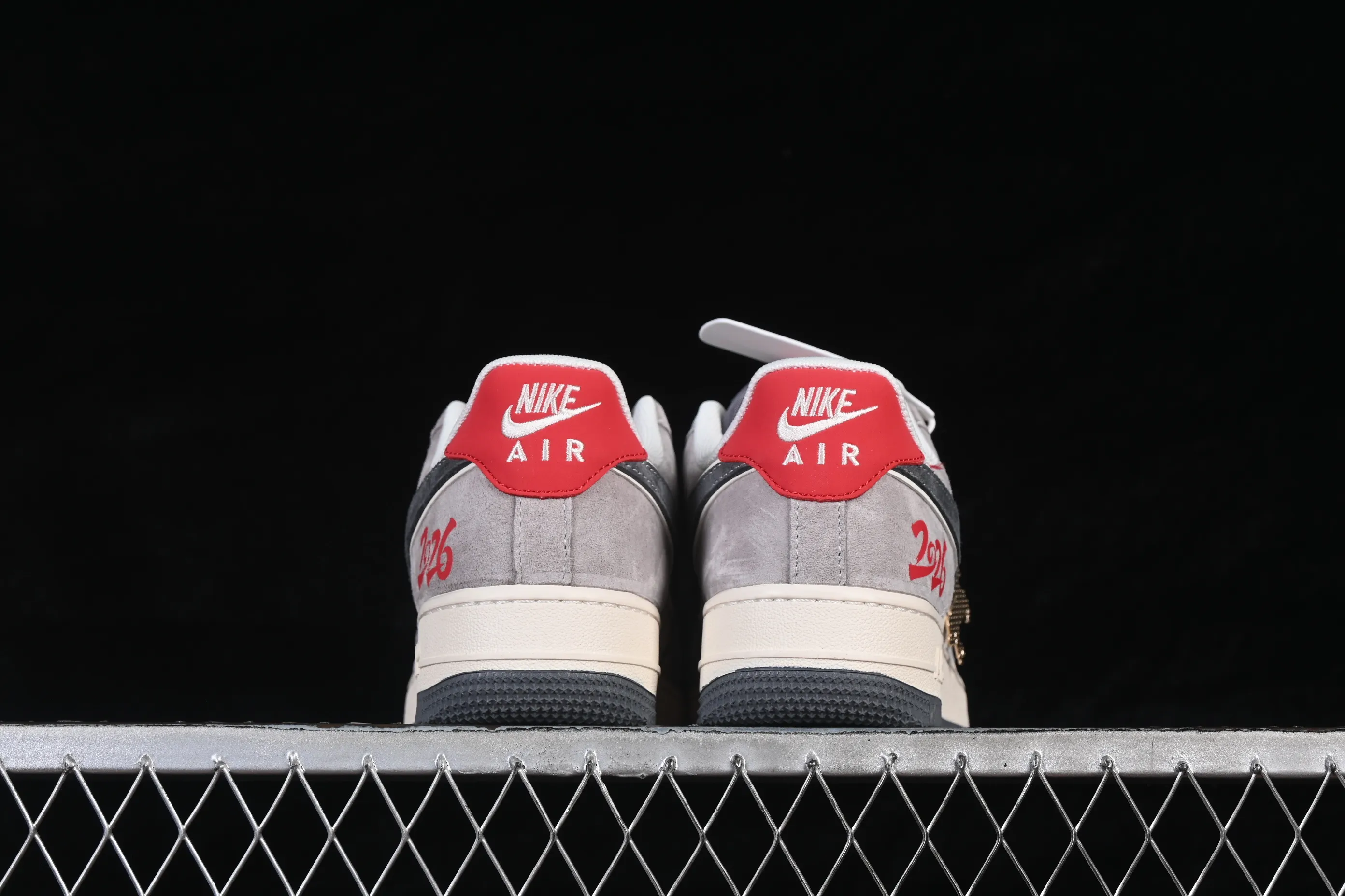All categories Nk Air Force 1 Air Force series Nk Air Force 1 Low Air Force low-top Nike Air Force 1'07 Low Year of the Horse limited edition Gray-red texture Air Force 1 low-top casual sneakers HT5088-628